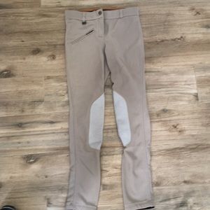 Ovations tan kids ridding pants